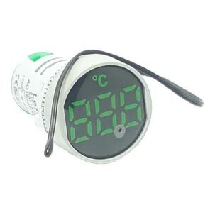 Luz Piloto Verde Led Con Termóm -25c A +100c, 60-380v Lexo