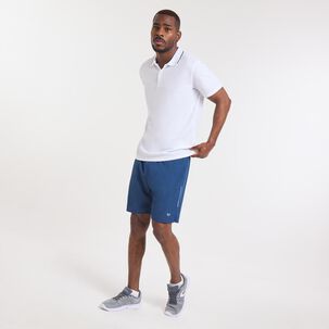 Polera Deportiva Manga Corta Cuello Polo Hombre Wetland
