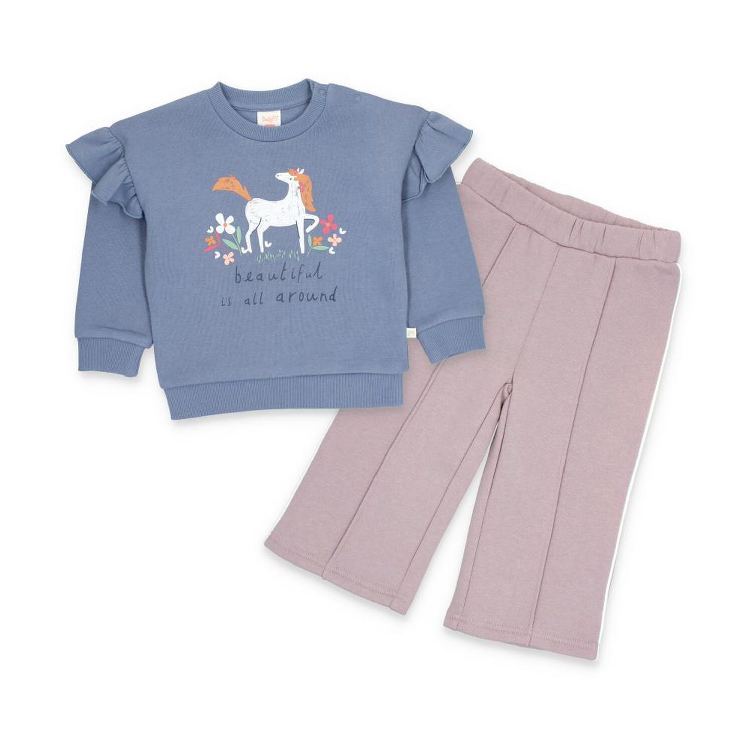 Conjunto Manga Larga Bebe Ni&ntilde;a Baby image number 0.0