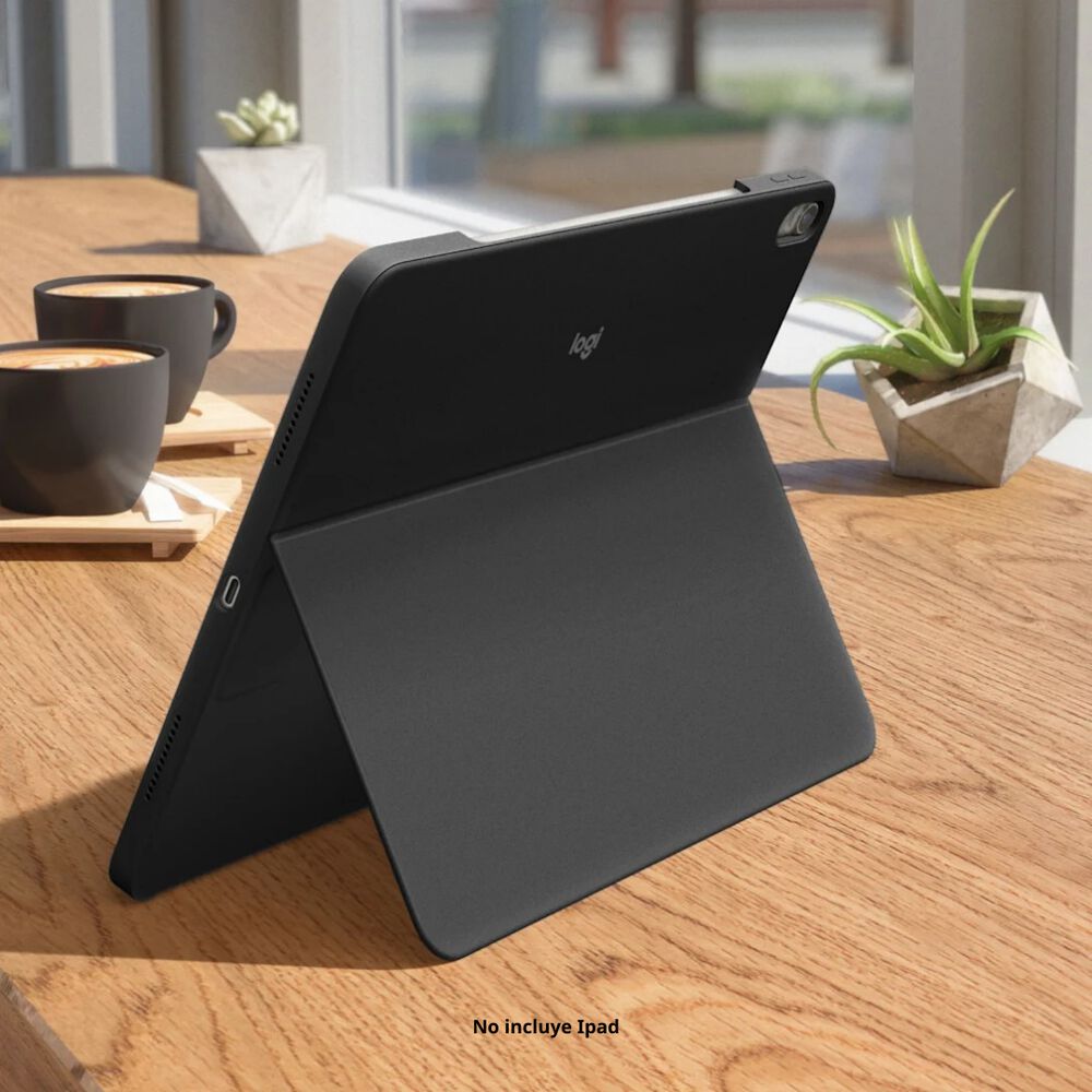 Logitech Combo Touch Ipad Air Funda Con Teclado Y Soporte Para Ipad Air 13" (m2 Y M3) - Midnight Black image number 3.0