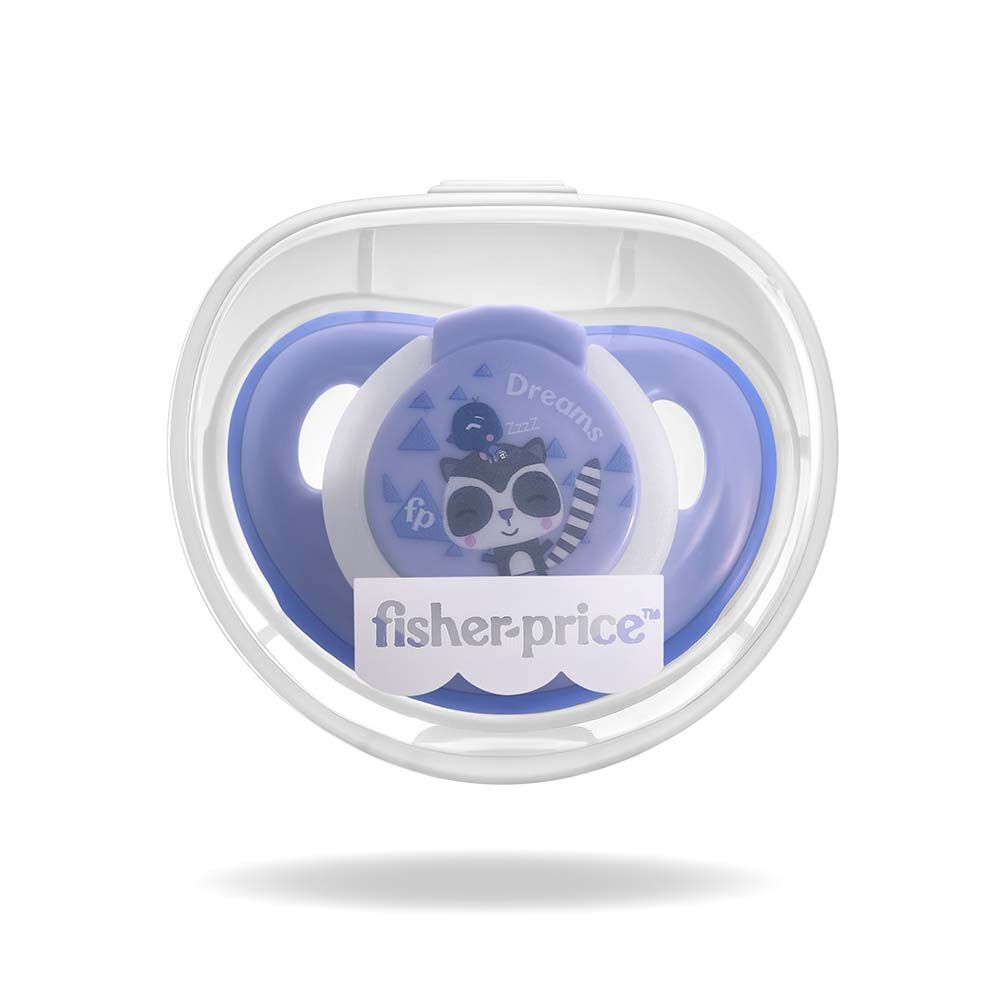 Chupete Fisher Price First Moments Glow 1 Est Azul Bb1037 image number 2.0