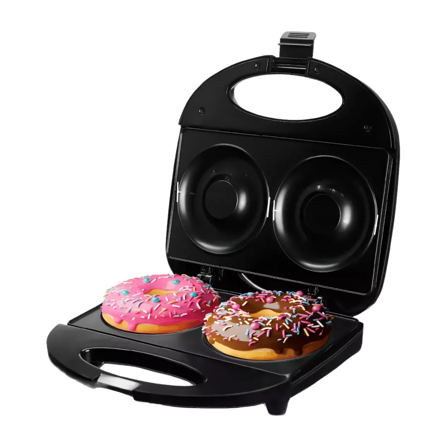Maquina De Donas Grande 2 Donas 10 Cm Color Negro R.2228 image number 2.0