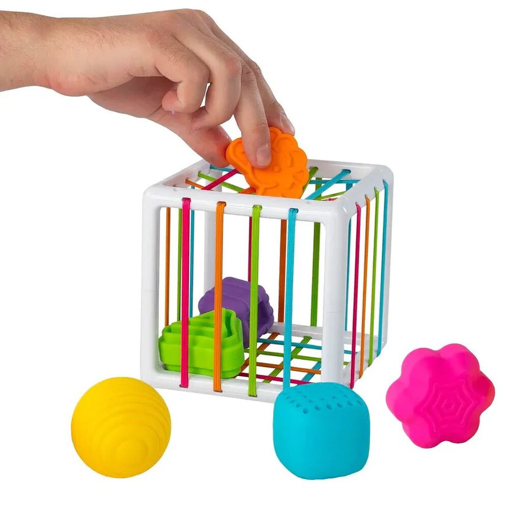 Juguete Didáctico Estimulación Temprana Cubo Sensorial Bebé Innybin image number 2.0