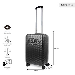Pack 2 Maletas Donna Karan Hot Town S 10k + L 23k Negra Dkny