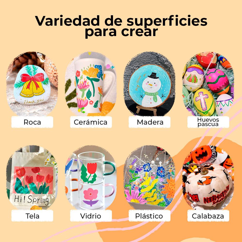 Arrtx Marcadores Acr&iacute;lico 36 Colores image number 3.0