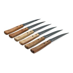 Set Parrillero Wayu Cuchillo PRM  / 6 Piezas