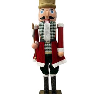 Cascanueces Musical Gigante Soldado 160 Cm Luces Movimiento