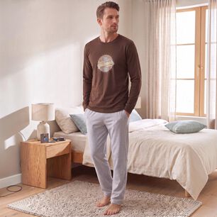 Pijama Hombre Algod&oacute;n Estampado Retro Gamer