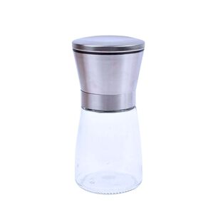 Molinillo De Sal Pimienta Vidrio 200ml Acero Accesorio Cocina