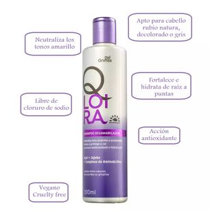 Shampoo Matizador Q Loira Con Aminoacidos 300ml Griffus