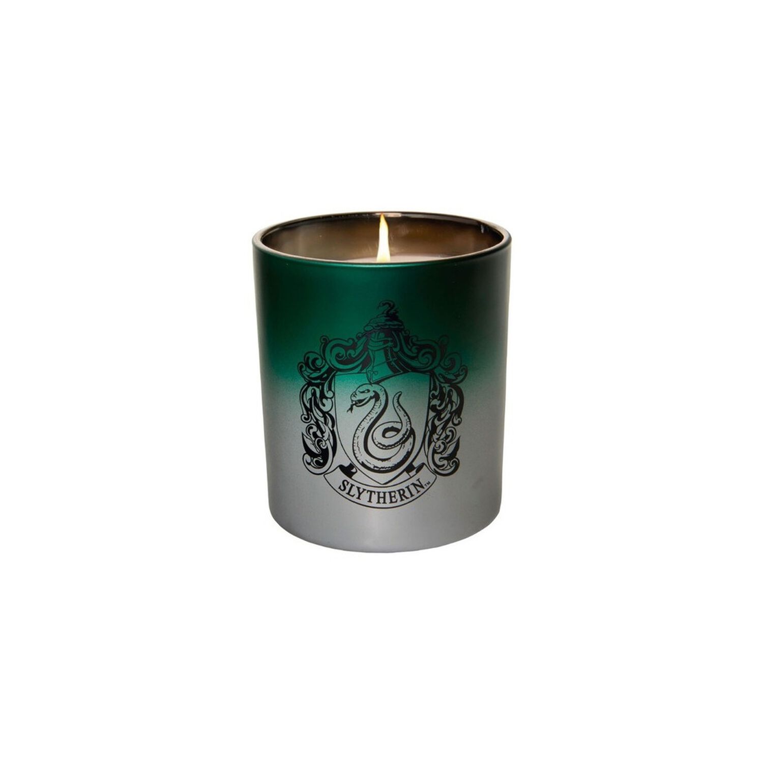 Harry Potter: Slytherin Large Glass Candle (vaso Y Vela) image number 0.0