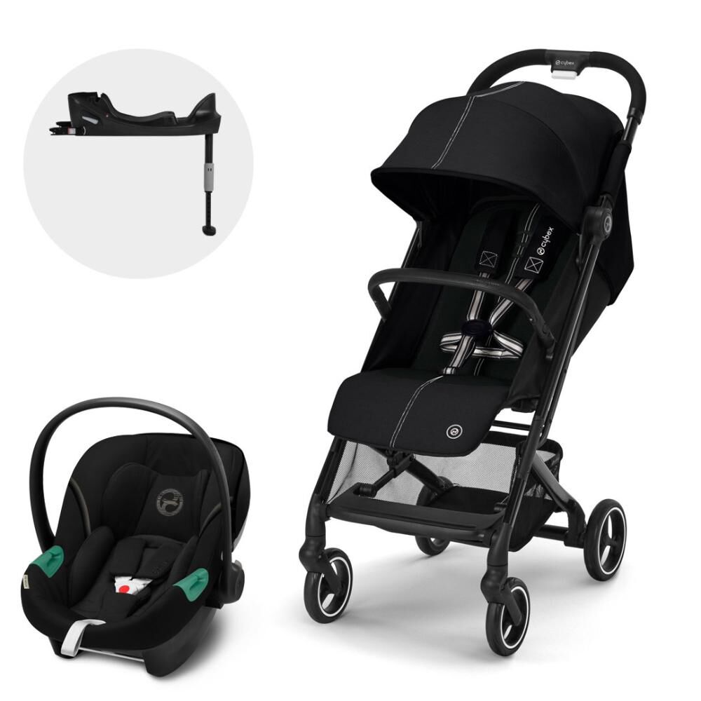 Coche Travel System Beezy Blk + Aton S2 + Base image number 16.0
