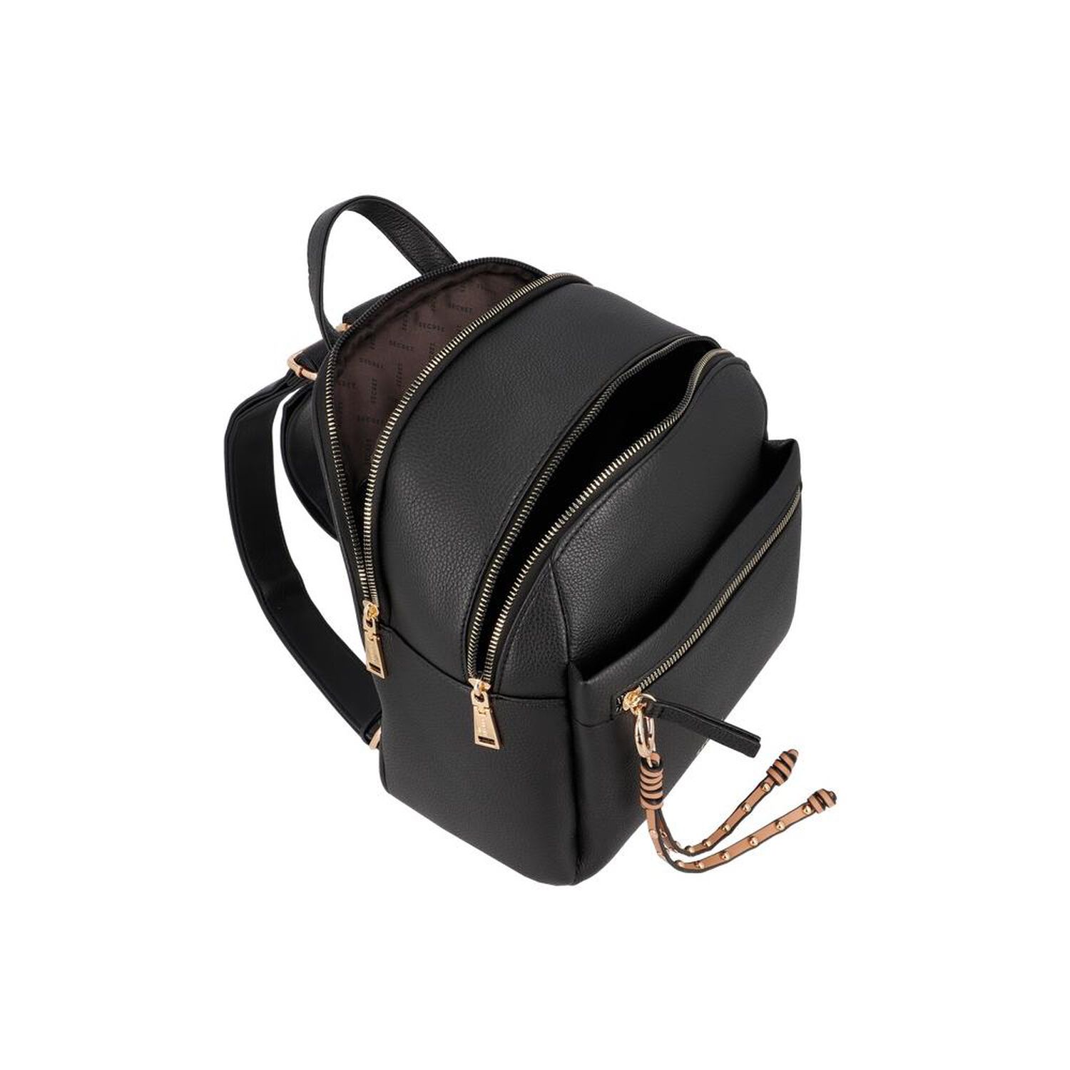 Mochila Secret Lucca St6 M Negro image number 3.0