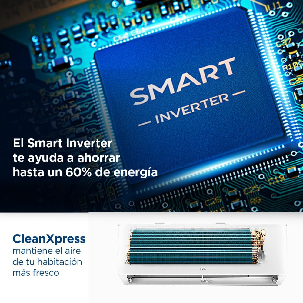 Aire Acondicionado Tcl Split Muro 12000 Btu- Inverter image number 6.0