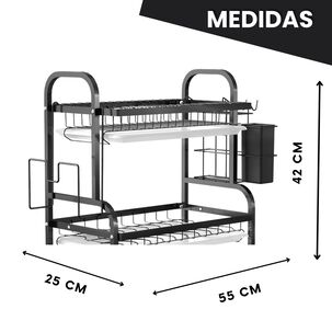 Secaplatos Escurridor Acero Inoxidable