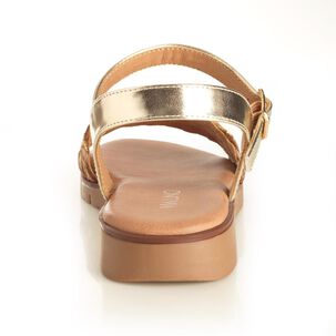 Sandalia Mujer Via Uno Oro