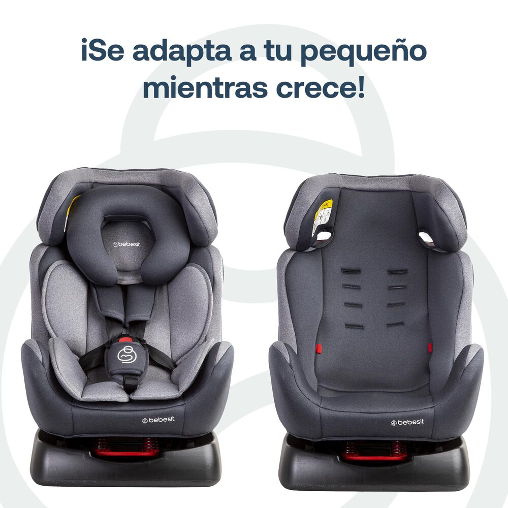 Silla De Auto Orbit Lx Gris Bebesit image number 7.0