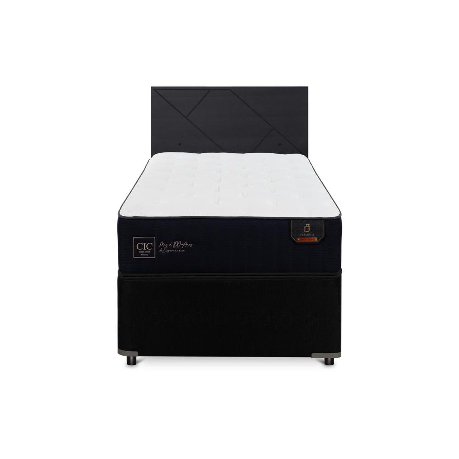 Cama Nido Cic Divan / 1.5 Plazas / Base Funcional + Respaldo image number 0.0