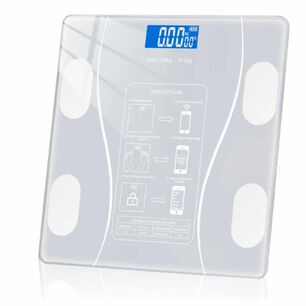 Balanza Bascula Pesa Digital Bluetooth Inteligente Smart
