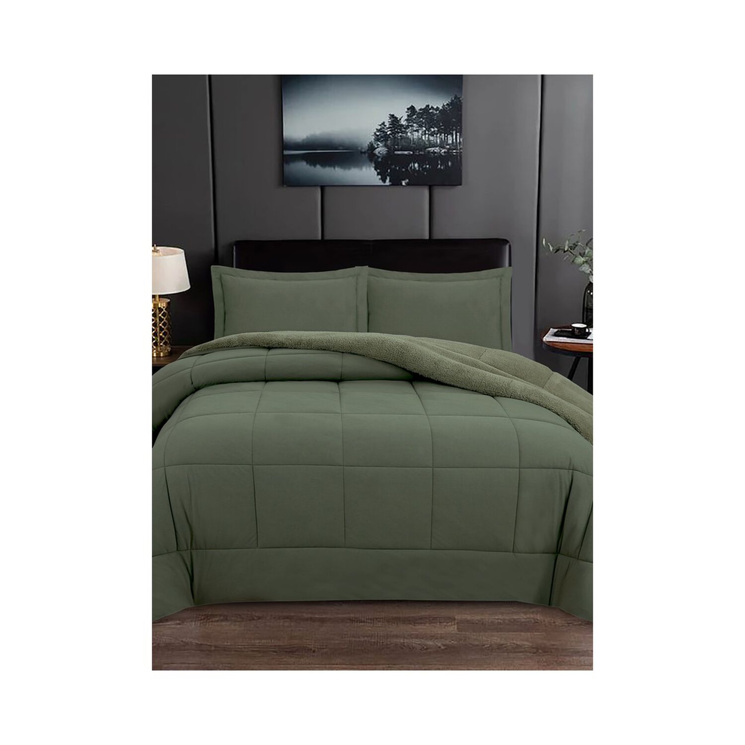 Plumon Andes Velvet Matte Verde King image number 0.0