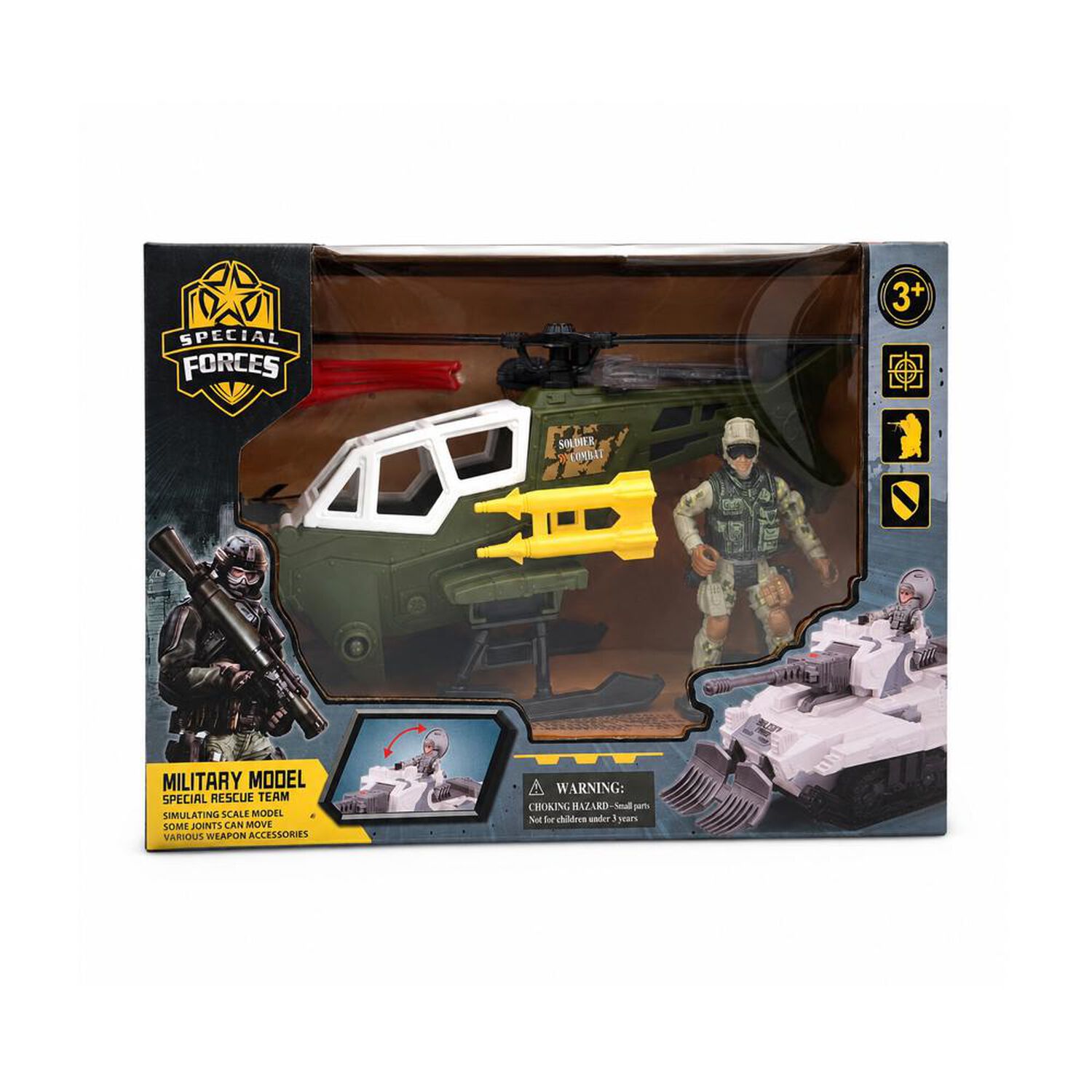 Figuras Militares Con Accesorios image number 1.0