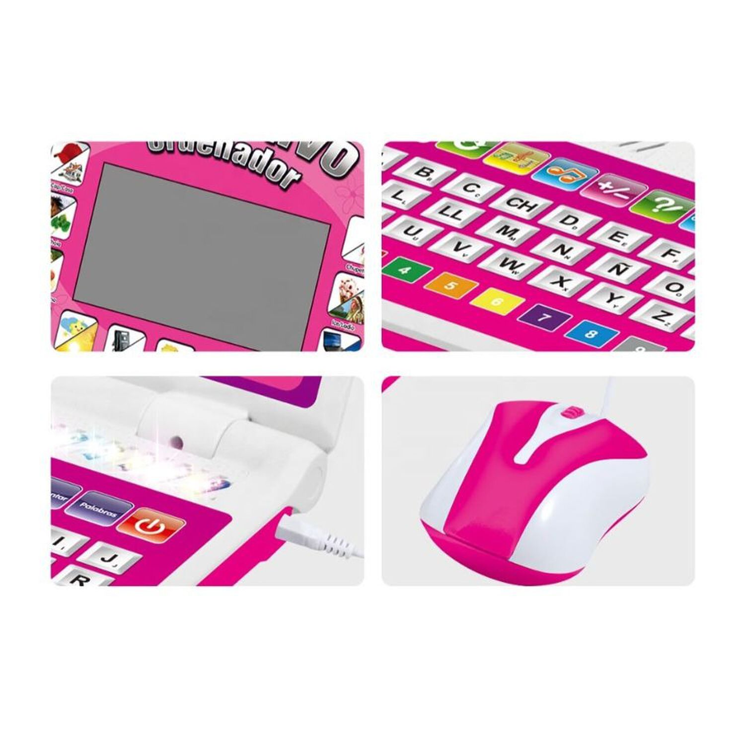 Computador Educativo Did&aacute;ctico 2 En 1 Biling&uuml;e Ni&ntilde;os image number 3.0