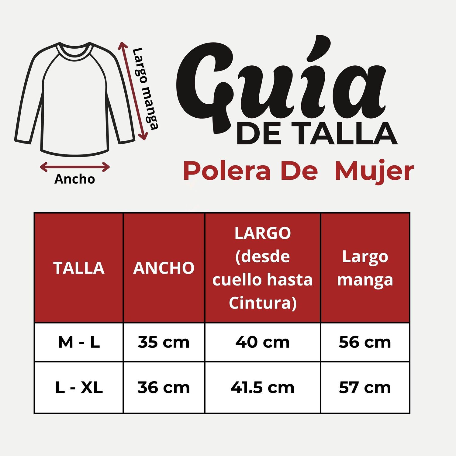 Pack 6 Camiseta Polar Manga Larga Polera Tela Acanalada Colores Surtidos image number 2.0