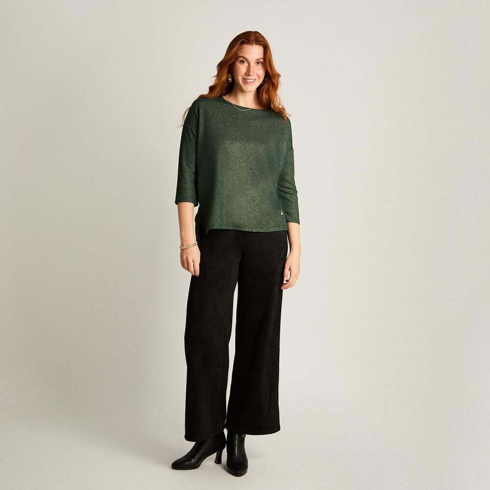 Polera Manga 3/4 Cuello Redondo Mujer Lorenzo Di Pontti image number 1.0