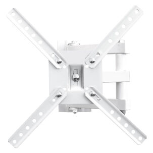 Soporte Para Tv Con Brazo De 33cm - 10"a 55" 40kg Blanco Brasforma