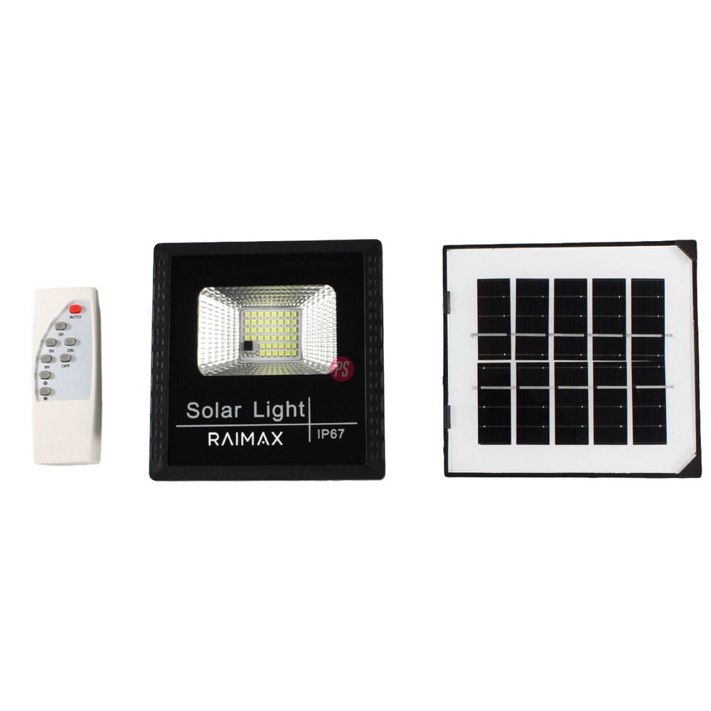 Reflector Solar Raimax 50w Led Ip67 Sensor Y Control - Ps image number 1.0