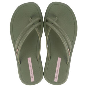 Sandalia Mujer Verde Rasteira Ipanema