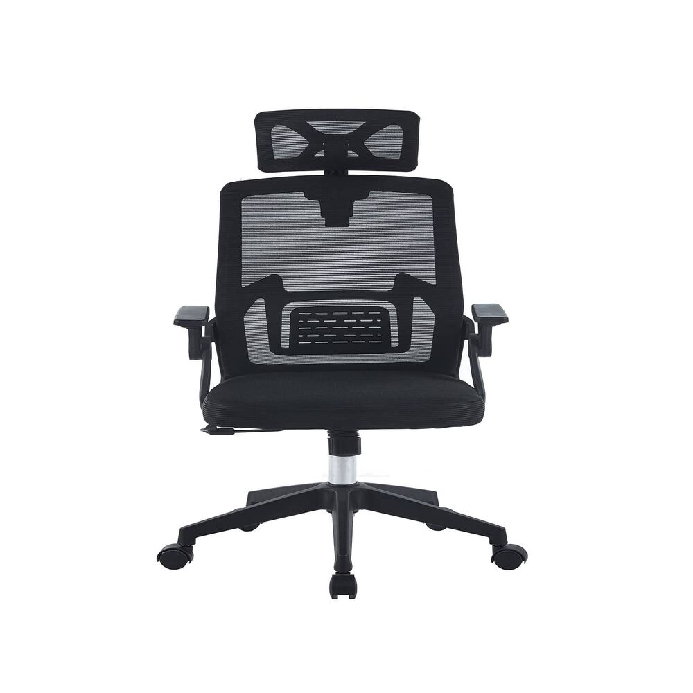 Silla De Oficina Ejecutiva Manchester Ergonomica Color Negro Bm-809 Arthome image number 1.0