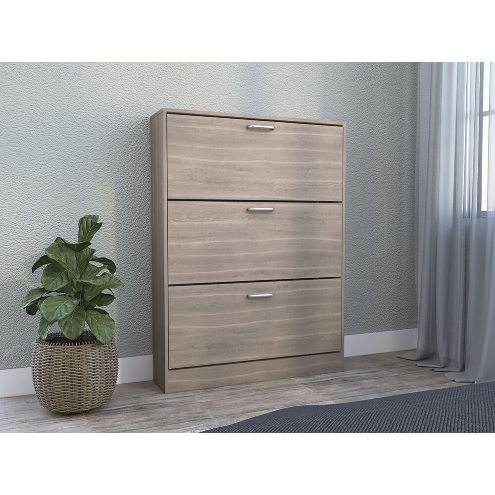 Mueble Zapatero 3 Compartimientos 128,7x94,2x24 Cm Beige image number 4.0