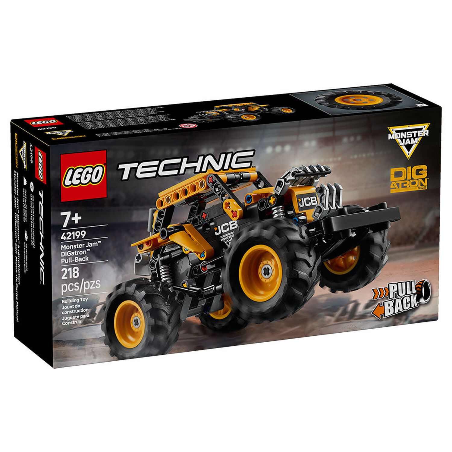 Lego Technic - Monster Jam Digatron Con Motor De Carga Manual - 42199 image number 8.0