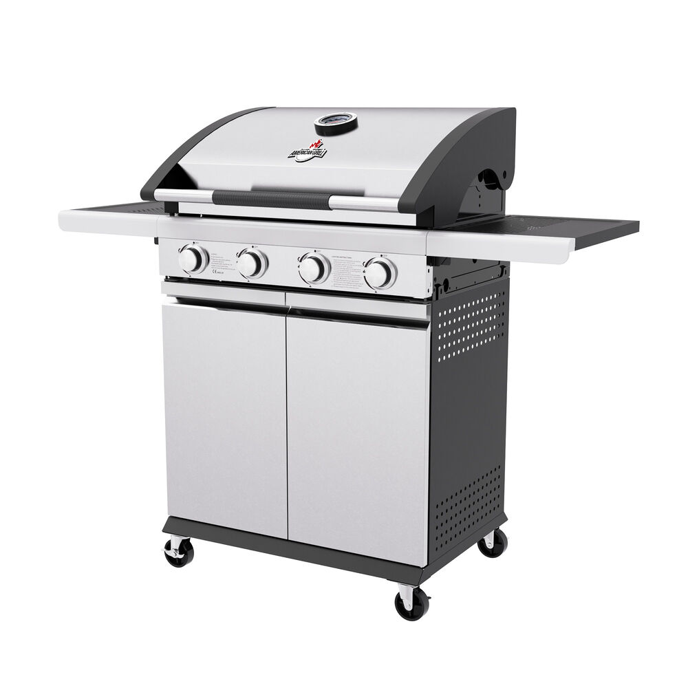 Parrilla A Gas 4 Quemadores New York Inox image number 4.0