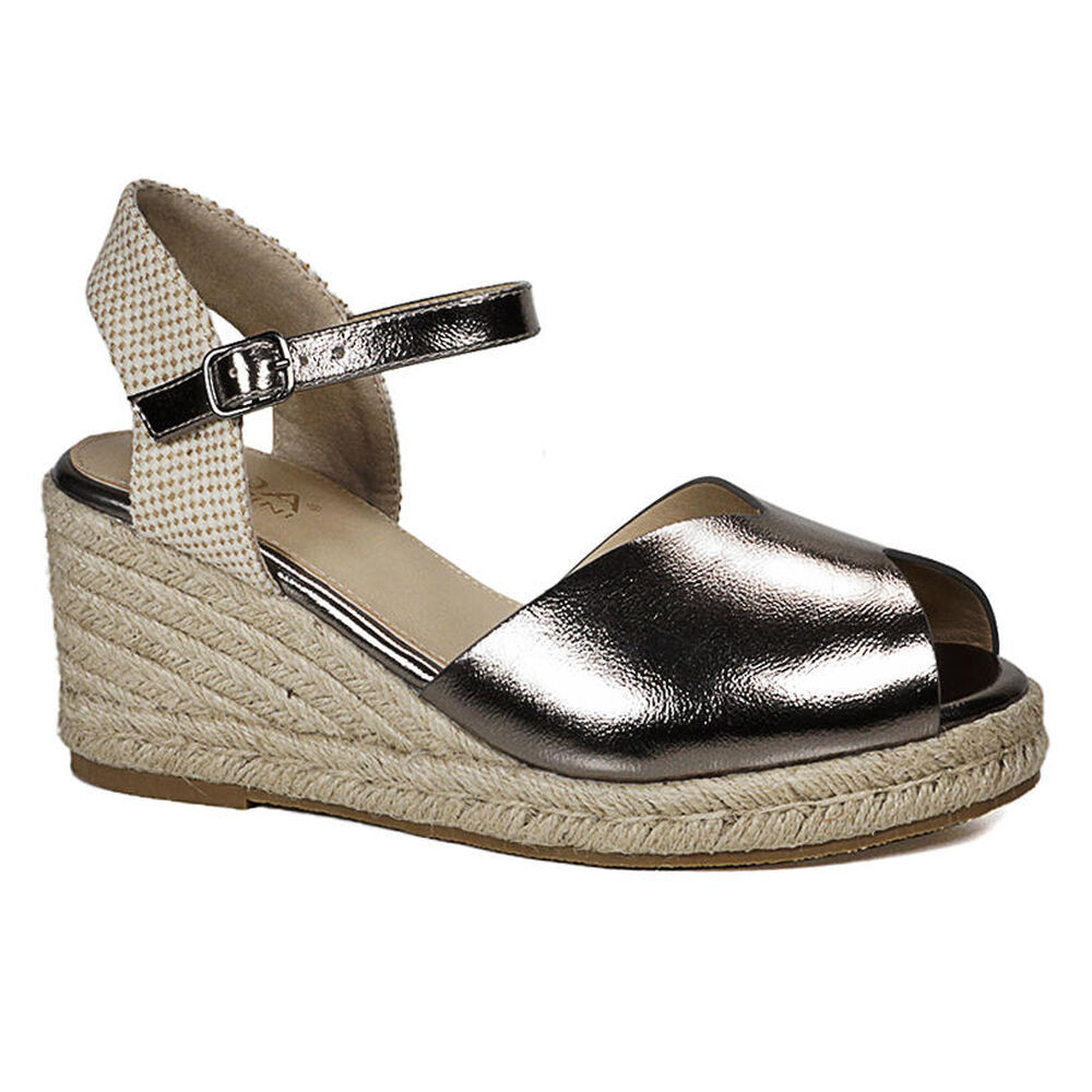 Sandalia Benedicta Plateado image number 0.0