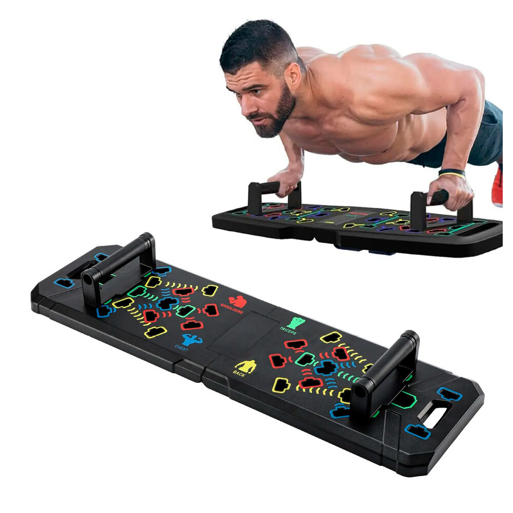 Tabla Multifuncional Flexiones 9 En 1 Entrena Pecho Y Brazos image number 0.0