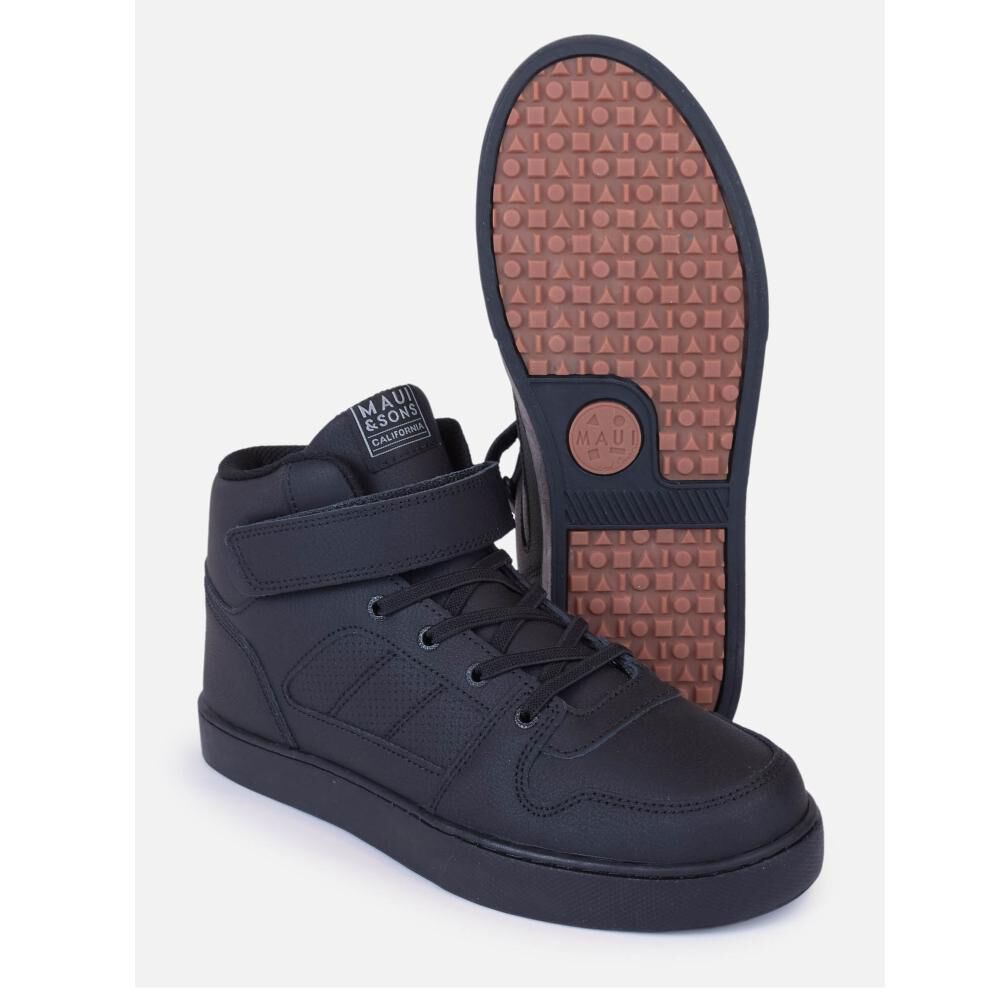 Zapatilla Escolar Ni&ntilde;o Maui And Sons Negro image number 3.0