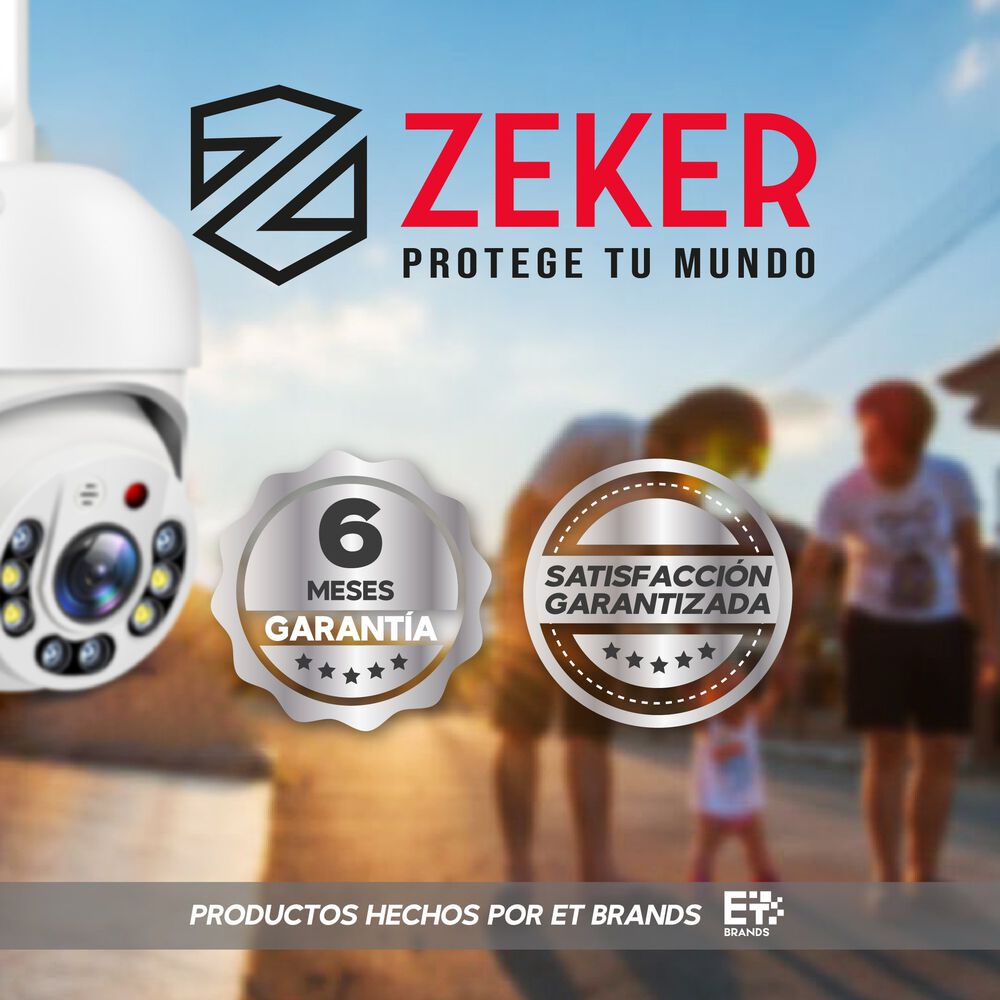 C&aacute;mara De Seguridad Wifi Exterior Impermeable Zeker 2mp 5g image number 11.0