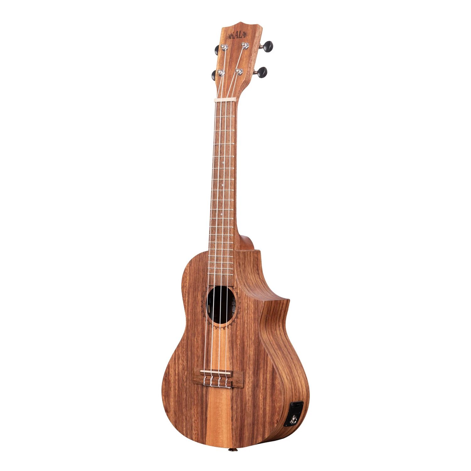 Ukelele Kala Teak Tri-top Concierto Eq image number 2.0
