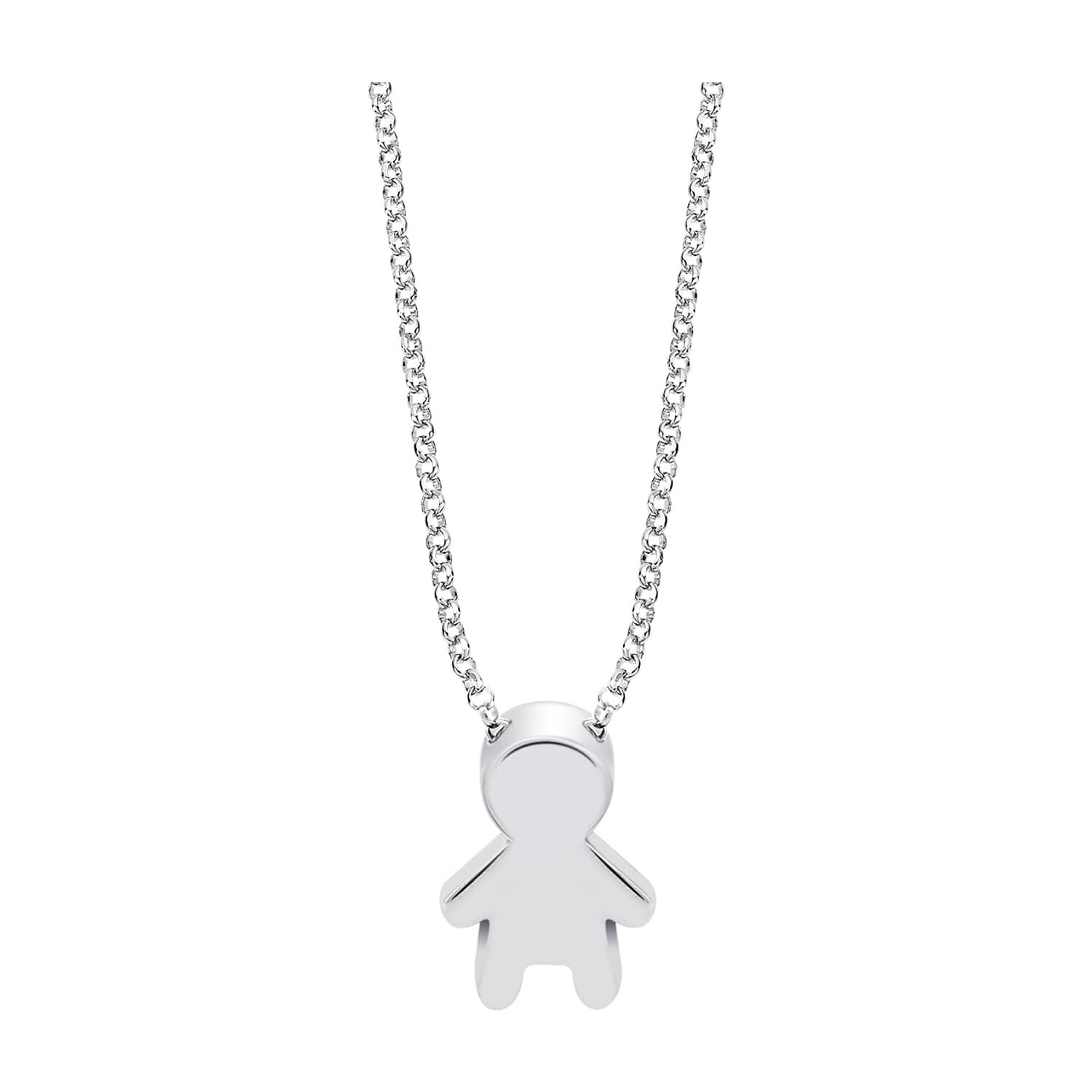 Collar Lp3756-1/1 Lotus Silver Mujer Mothers Love image number 0.0