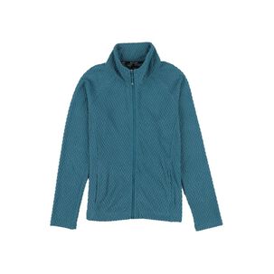 Polerón Deportivo Waffle Cuello Alto Mujer Wetland