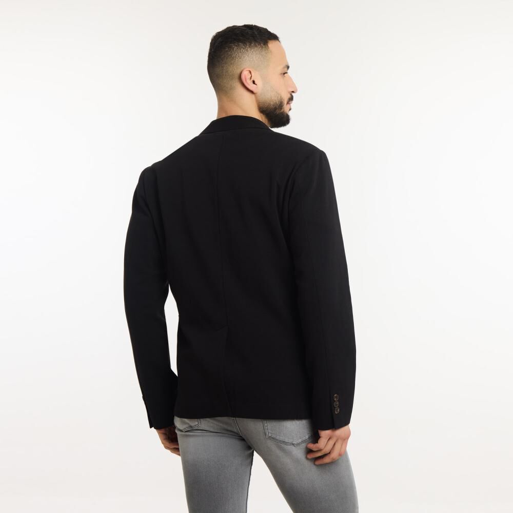 Blazer Slim Hombre Az Black image number 3.0