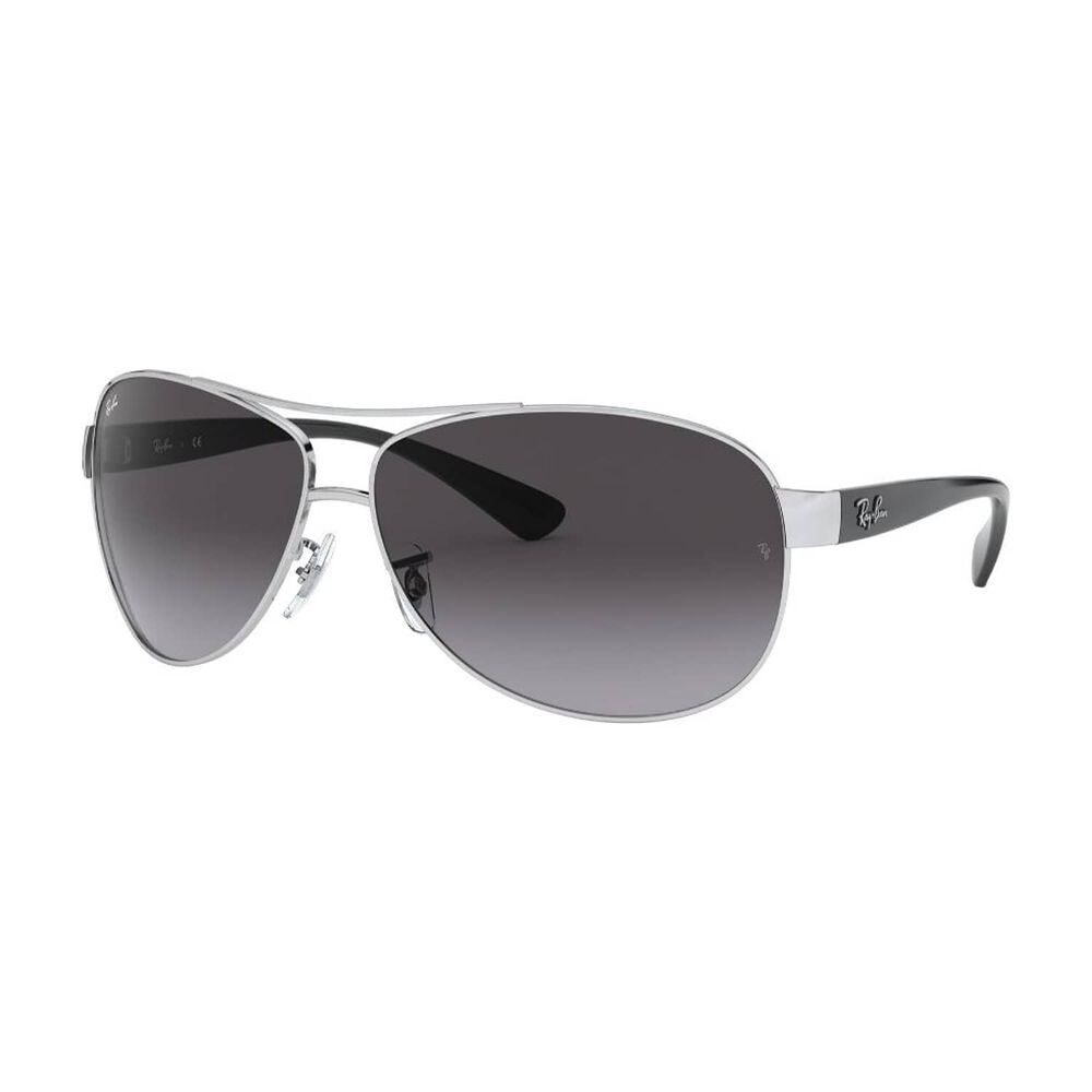 Lentes De Sol Aviator Oversized Silver Grey Ray-ban image number 1.0