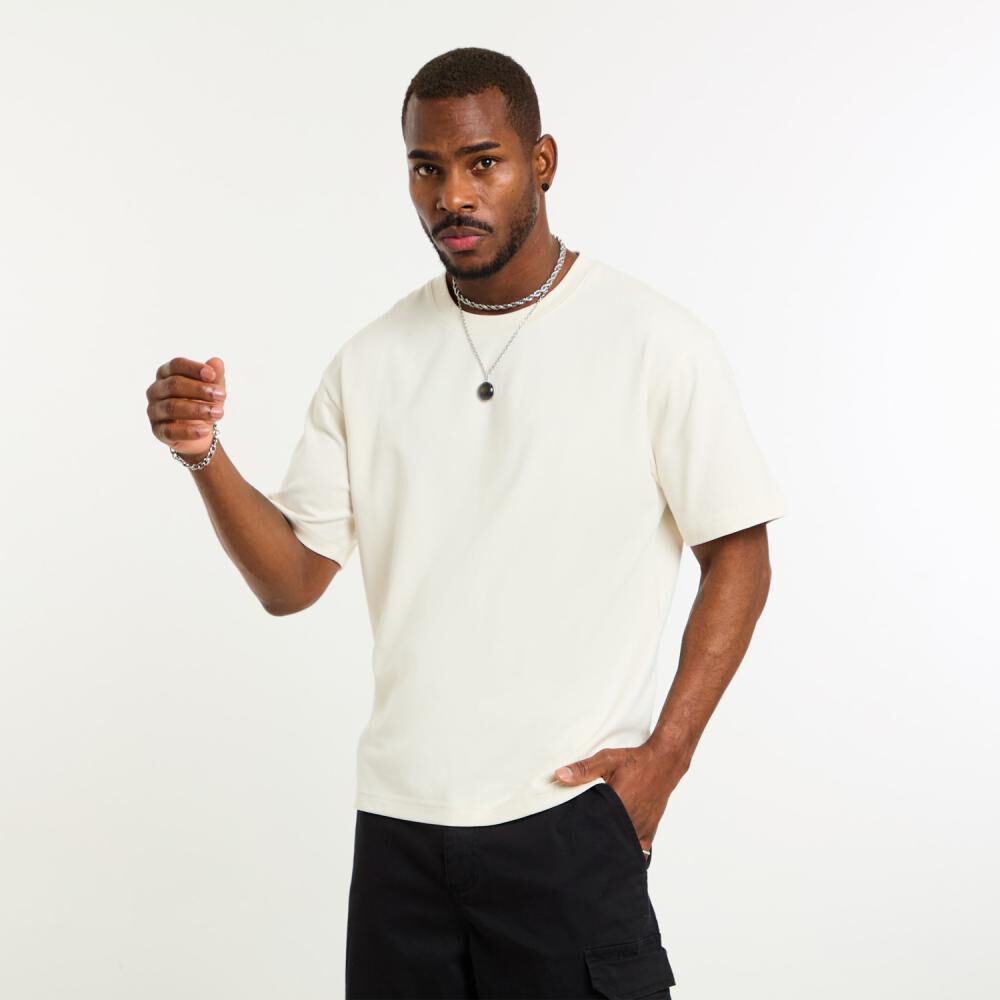 Polera Regular Manga Corta Cuello Redondo Hombre Rolly Go image number 2.0