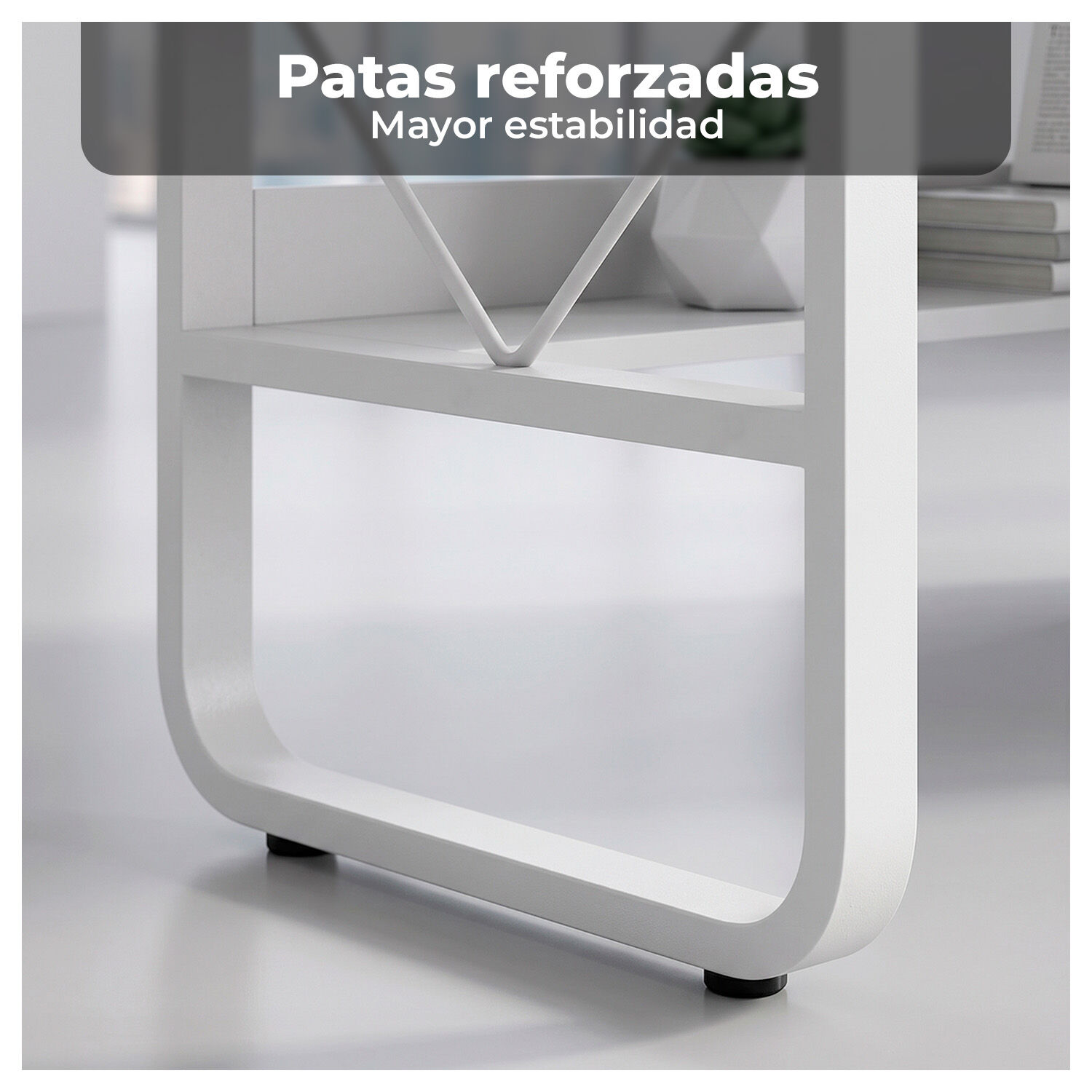 Escritorio 100cm Home Office Con Cajones Puerta Y Gabinete image number 2.0