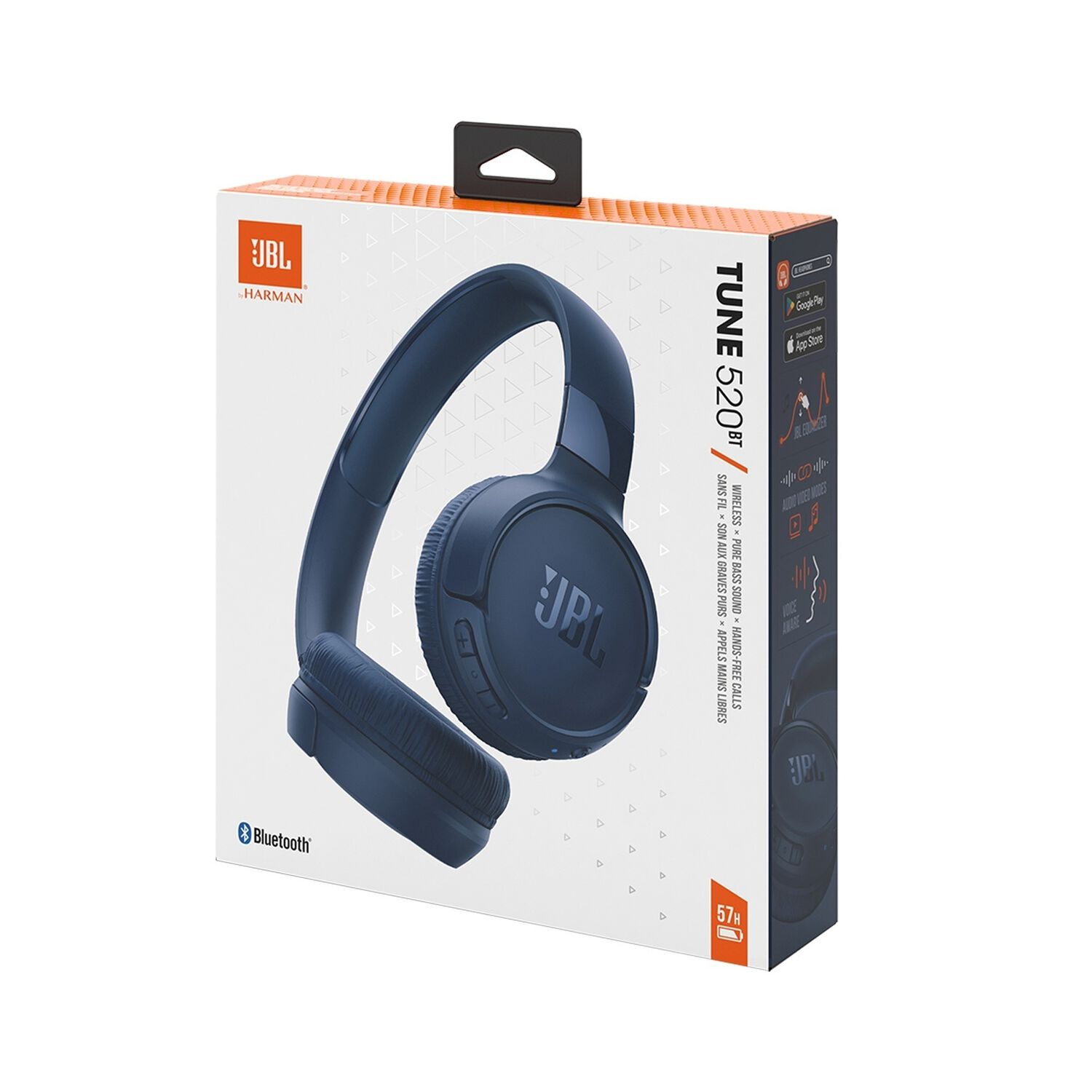 Aud&iacute;fonos Inal&aacute;mbricos Jbl T520bt Blue Edition 57 Horas image number 0.0