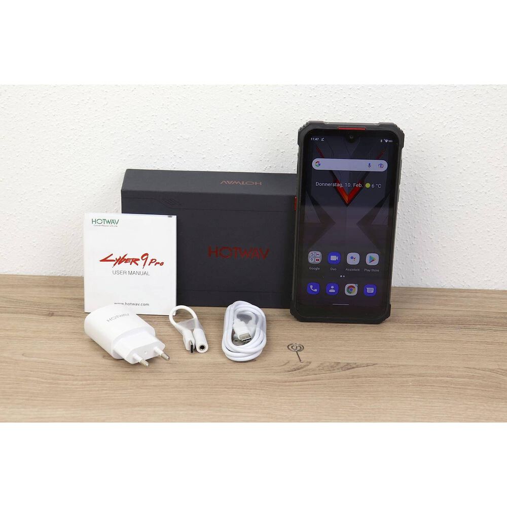 Celular Rugged Hotwav Cyber 9 Pro Resistente A Golpes, Polvo, Humedad Y Agua / Nfc, Soporta Carga Inal&aacute;mbrica image number 9.0