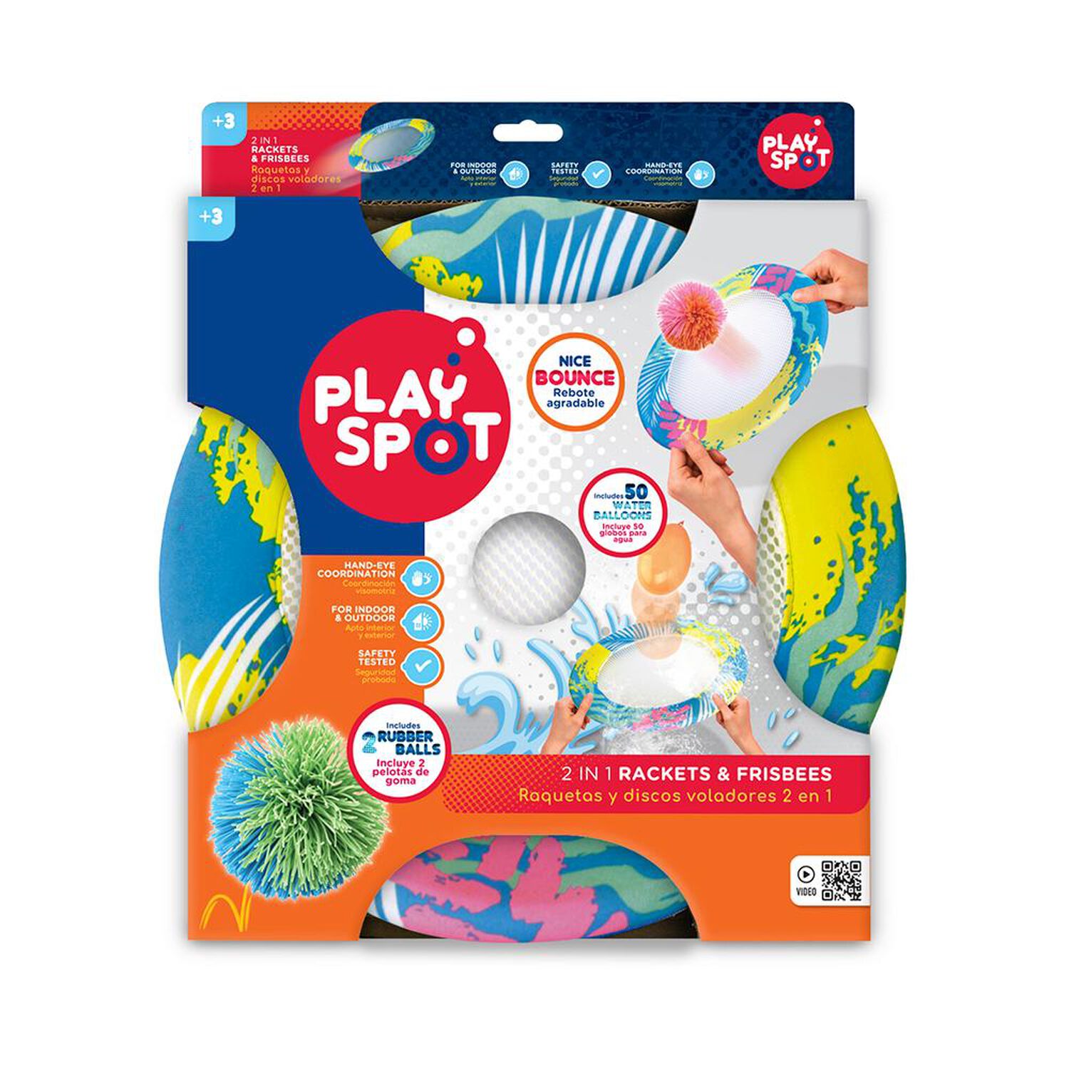 Juego De Tenis Playspot Pl55 image number 0.0