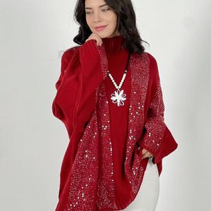 Sweater Lana Detalles Lentejuelas
